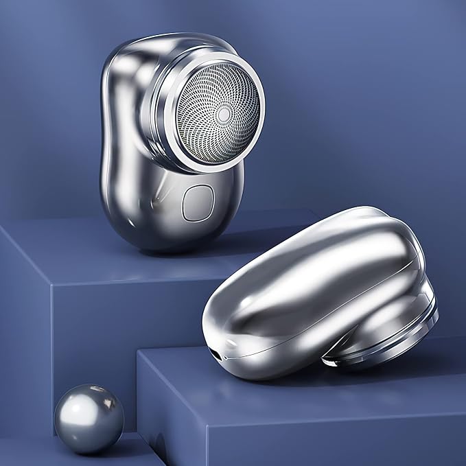 🧔‍♂️✨ Mini Pocket Portable Electric Shaver – Sleek, Powerful & Travel-Ready!
