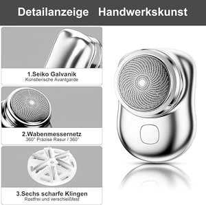 🧔‍♂️✨ Mini Pocket Portable Electric Shaver – Sleek, Powerful & Travel-Ready!