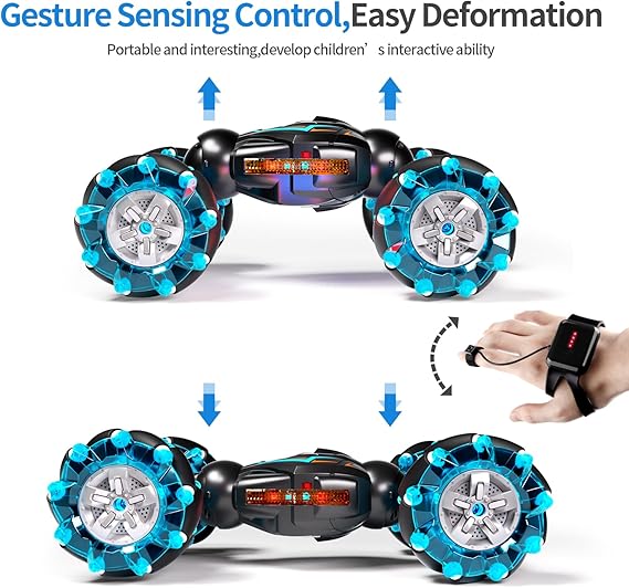 🚗💨 Unleash Action-Packed Fun with the 2.4GHz RC Stunt Car!