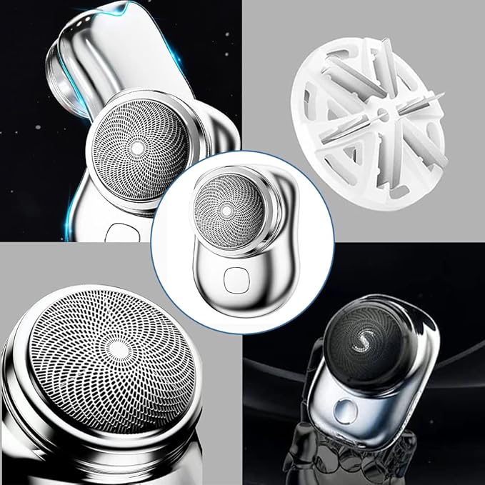🧔‍♂️✨ Mini Pocket Portable Electric Shaver – Sleek, Powerful & Travel-Ready!