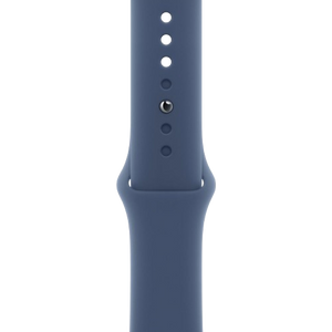 🕒  Pro Series 10 Watch – 46mm Silver Aluminum with Denim Sport Band ⌚💙