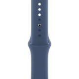 🕒  Pro Series 10 Watch – 46mm Silver Aluminum with Denim Sport Band ⌚💙